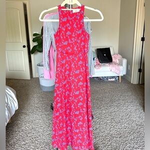 GB girls floral maxi dress